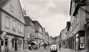 Langestrasse, Buckeburg, जर्मनी, c1930s द्वारा अज्ञात