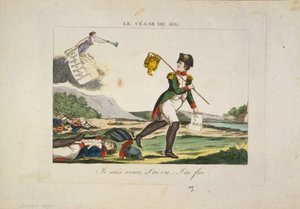 1815 का सीज़र, 1815 के सीज़र के रूप में नेपोलियन द्वारा अज्ञात
