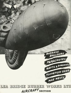 ली ब्रिज रबर वर्क्स लिमिटेड - विमान खंड, 1941। द्वारा अज्ञात