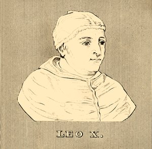 लियो एक्स, 1475-1521, 1830। द्वारा अज्ञात