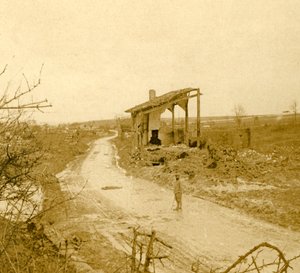 लेस हर्लस, उत्तरी फ्रांस, c1914-c1918 द्वारा अज्ञात