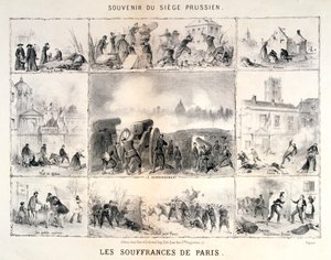 पेरिस का दुख, 1870-1871 द्वारा अज्ञात