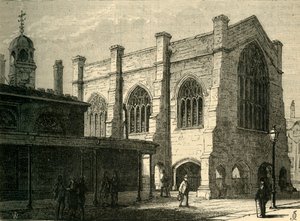 लुमनीन्स इन चैपल, 1881। द्वारा अज्ञात
