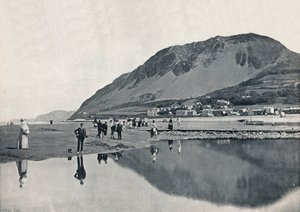 ललनफेइरचन - द विलेज एंड पेनमेनावर माउंटेन, 1895 द्वारा अज्ञात