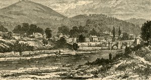 ललंगोलेन ब्रिज, 1898। द्वारा अज्ञात