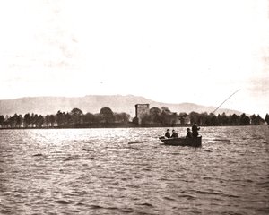 Lochleven Castle, Kinross, स्कॉटलैंड, 1894। द्वारा अज्ञात
