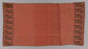 लॉन्ग शॉल, 1785-1800। द्वारा अज्ञात