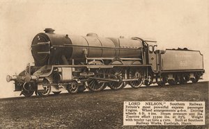लॉर्ड नेल्सन, दक्षिण रेलवे, c1930। द्वारा अज्ञात