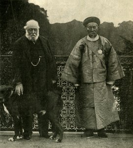 लॉर्ड सैलिसबरी और ली हंग चांग, 1901। द्वारा अज्ञात