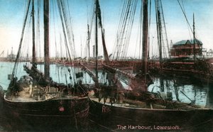 लोवेस्टॉफ्ट बंदरगाह, सफोल्क, 1909 द्वारा अज्ञात