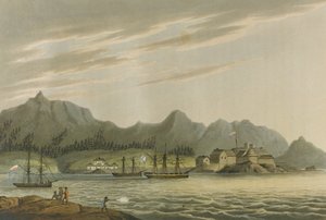 लिसेन्स्की: ए वॉयेज राउंड द वर्ल्ड इन द इयर्स 1803-06, द शिप नेवा द्वारा अज्ञात