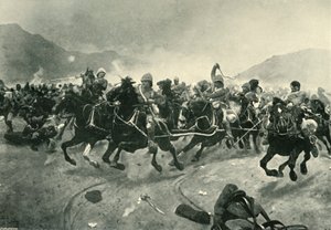 माईवांड - सेविंग द गन्स, 1901। द्वारा अज्ञात