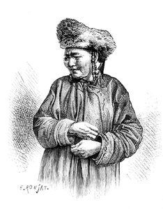 मांचू महिला, सी 1890 द्वारा अज्ञात