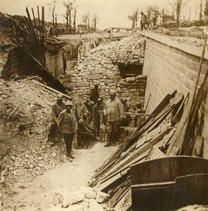 मार्केयू बैरक, वर्दुन, उत्तरी फ्रांस, 1916 द्वारा अज्ञात