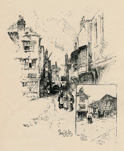 मार्केट स्ट्रीट, विंडसर, 1895 द्वारा अज्ञात