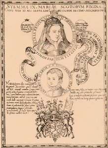 मैरी, स्कॉट्स की रानी 1542-1587 और राजा जेम्स VI और मैं 1566-1625, 1889 द्वारा अज्ञात
