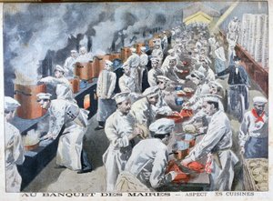 मेयर्स बैंक्वेट, पेरिस, 1900 द्वारा अज्ञात