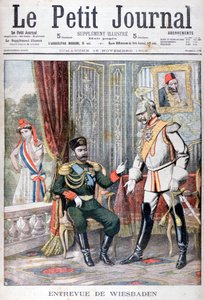 ज़ार निकोलस द्वितीय और कैसर विल्हेम द्वितीय, विस्बाडेन, जर्मनी, 1903 के बीच बैठक द्वारा अज्ञात