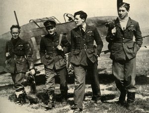 73 स्क्वाड्रन, 1939-1940, 1941 के सदस्य। द्वारा अज्ञात