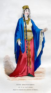 मेरोविंगियन रानी, 5 वीं -8 वीं शताब्दी 1882-1884 द्वारा अज्ञात