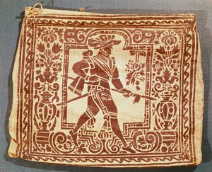 तीस साल के युद्ध (1618-48) (वस्त्र) की अवधि के दौरान सैन्य डाकिया का पत्र बोरी द्वारा अज्ञात