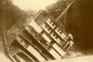 मूल रूप से लेरेंटिक के रूप में दिखाती मॉडल, सतह के नीचे 120 फीट, c1930। द्वारा अज्ञात