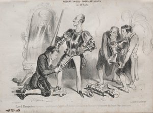 एंग्लो-chivalrous सीमा शुल्क, 1839। द्वारा अज्ञात