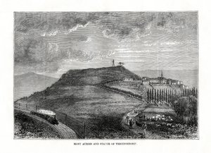 मॉन्ट ऑक्सोइस और फ्रांस की प्रतिमा, वर्सेटिंगोरिक्स, 1879 द्वारा अज्ञात