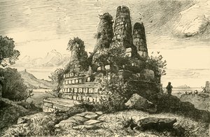 1890 में होरथ और क्यूरीथ का स्मारक। द्वारा अज्ञात