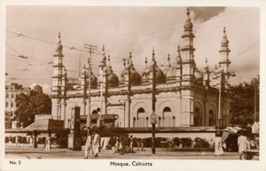 मस्जिद - कलकत्ता, c1900 द्वारा अज्ञात