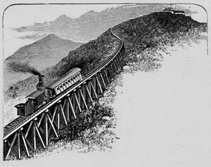 माउंट वाशिंगटन रेलवे, 1883 द्वारा अज्ञात