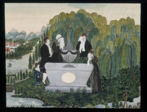 शोक चित्र, ca. 1810। द्वारा अज्ञात