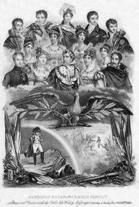 नेपोलियन बोनापार्ट और उनका परिवार, 1840 द्वारा अज्ञात
