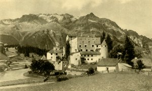 नौड्सबर्ग कैसल, नौडर्स, ऑस्ट्रिया, c1935। द्वारा अज्ञात