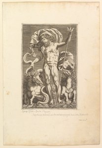 नेपच्यून टू सी सी हॉर्स, सीए। 1560-1580। द्वारा अज्ञात