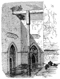 रोदा, काहिरा, मिस्र के द्वीप पर निलोमीटर, c1895 द्वारा अज्ञात
