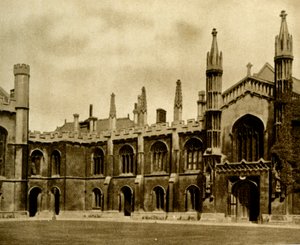 नंबर 44. कॉर्पस क्रिस्टी कॉलेज, कैम्ब्रिज, 1923। द्वारा अज्ञात