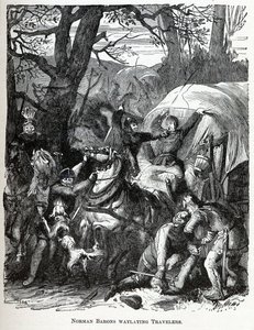 नॉर्मन बैरन्स वेवेलिंग ट्रैवलर्स, 1882 द्वारा अज्ञात
