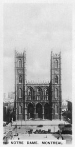 नोटर डेम, मॉन्ट्रियल, कनाडा, c1920s द्वारा अज्ञात