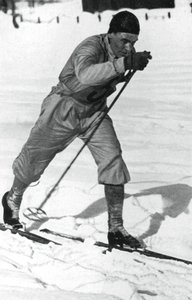 Oddbjorn Hagen, नॉर्वेजियन क्रॉस-कंट्री स्कीयर, शीतकालीन ओलंपिक, Garmisch-Partenkirchen, 1936 द्वारा अज्ञात