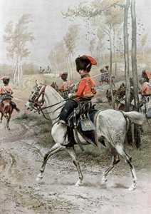 हसर्स के अधिकारी, 1889 द्वारा अज्ञात