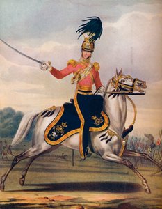 17 वीं लांसर्स के अधिकारी, c1833। 1914 द्वारा अज्ञात