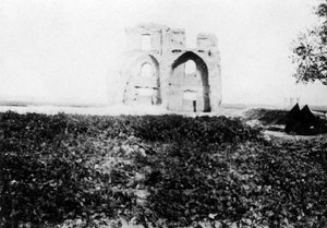 टाइग्रिस नदी, मोसुल, मेसोपोटामिया, 1918 के पुराने खंडहर द्वारा अज्ञात