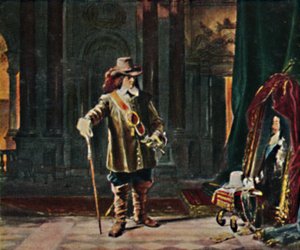 ओलिवर क्रॉमवेल 1599-1658। - स्केडर द्वारा पेंटिंग, 1934। द्वारा अज्ञात