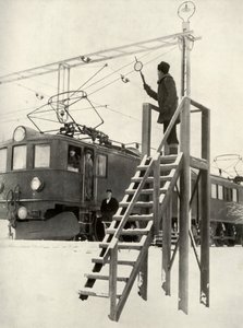 लैपलैंड एक्सप्रेस के रूट पर, 1935-36। द्वारा अज्ञात