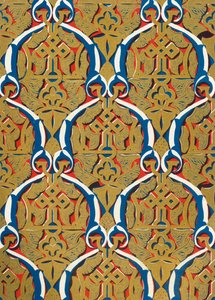 पैनलों में गहने, कोर्ट ऑफ द मस्जिद, 1907। द्वारा अज्ञात