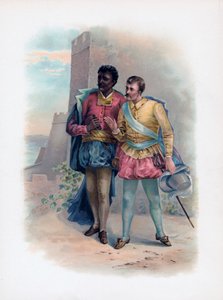 ओथेलो और इयागो, 1891 द्वारा अज्ञात