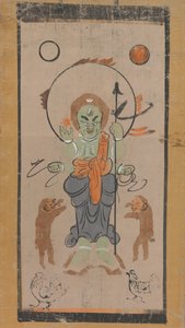 17 वीं शताब्दी के शोमेन कोंगॉयशा वज्ररेखा का ओत्सु-ए। द्वारा अज्ञात