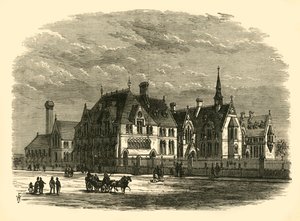 ओवेन्स कॉलेज, 1898। द्वारा अज्ञात