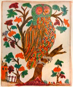 उल्लू, छापाखाना, 1800 द्वारा अज्ञात